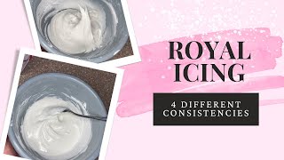 Here’s a quick look into how to adjust your royal icing consistencies #royalicing #cookiedecorating