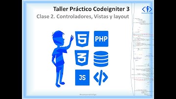 Clase 2 Taller Práctico de Codeigniter. Controladores, vistas y layout