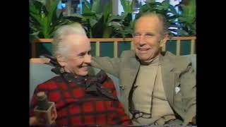 Jessica Tandy & Hume Cronyn interview for Foxfire - 1987