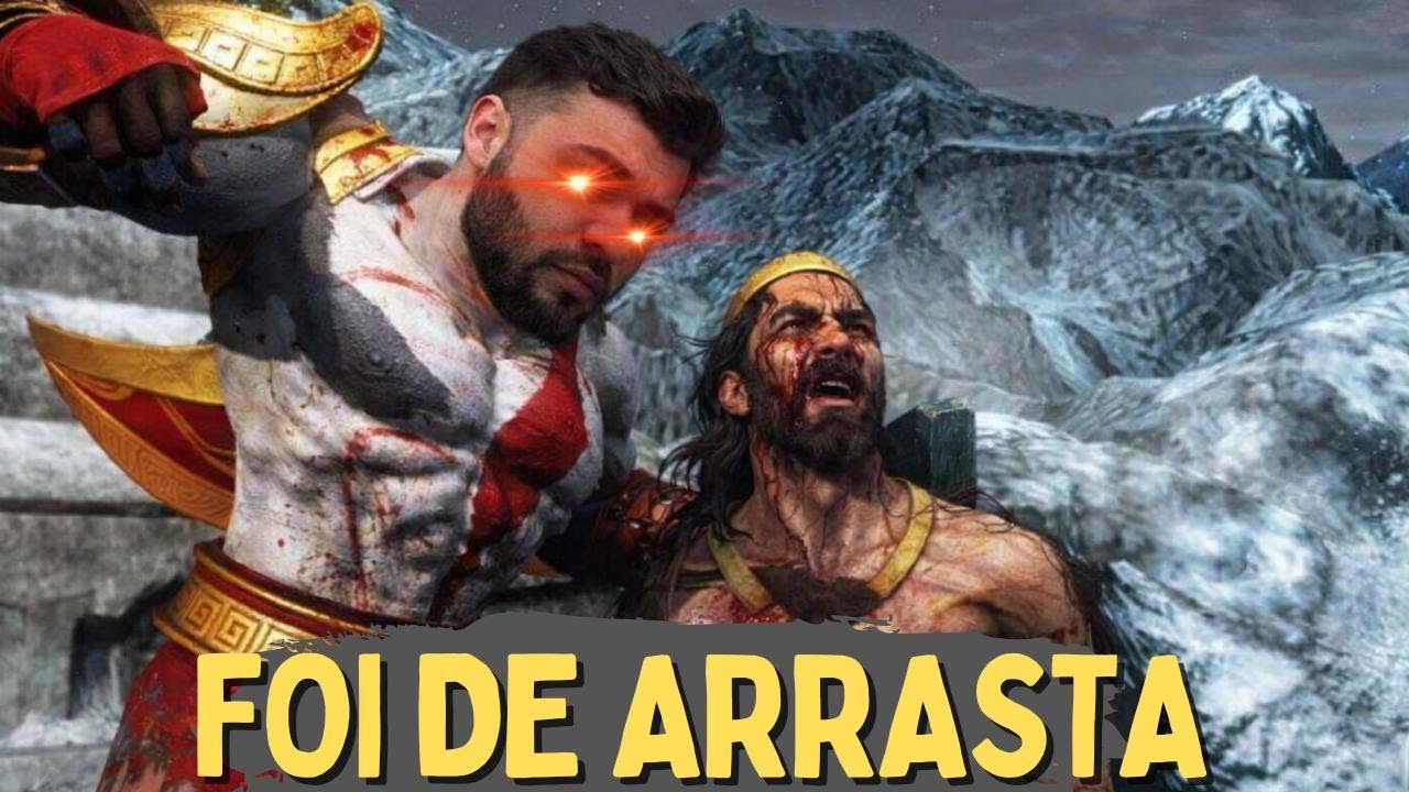 God of War III Remastered - Gameplay #1 | POSEIDON FOI DE BASE