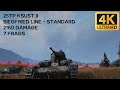 25TP KSUST II 2,2k damage 7 frags on Siegfried Line - World of Tanks