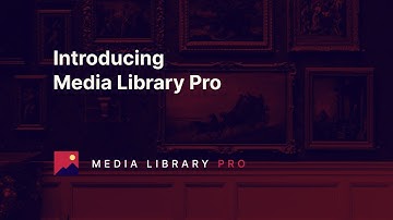 00. Introduction - Media Library Pro
