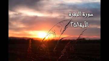 سورة البقرة الآية 258- الشيخ مشاري العفاسي