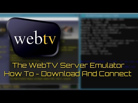 Download and Connect to the WebTV Emulator