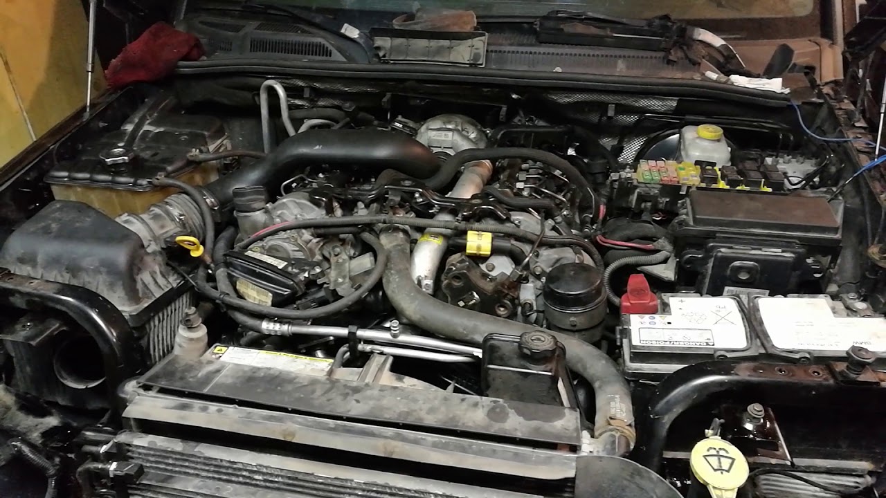 Jeep Commander OM642 knocking engine fixed YouTube