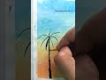 Water Colour 💦 scenery.#water #subscribe #like #scenery