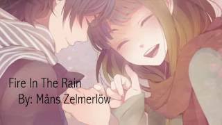 ★Nightcore★ Måns Zelmerlöw -  Fire In The Rain