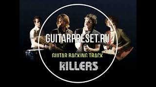 Video thumbnail of "The Killers - Smile Like You Mean It GUITAR BACKING TRACK WITH VOCALS!"