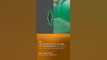advanced chroma keying and rotoscoping in DaVinci Resolve Fusion #davinciresolve #greenscreen