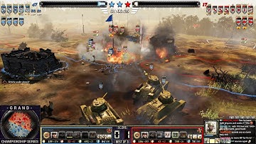 GCS3 Round 1: Finndeed vs. Refero Bo3 - great series to start off CoH