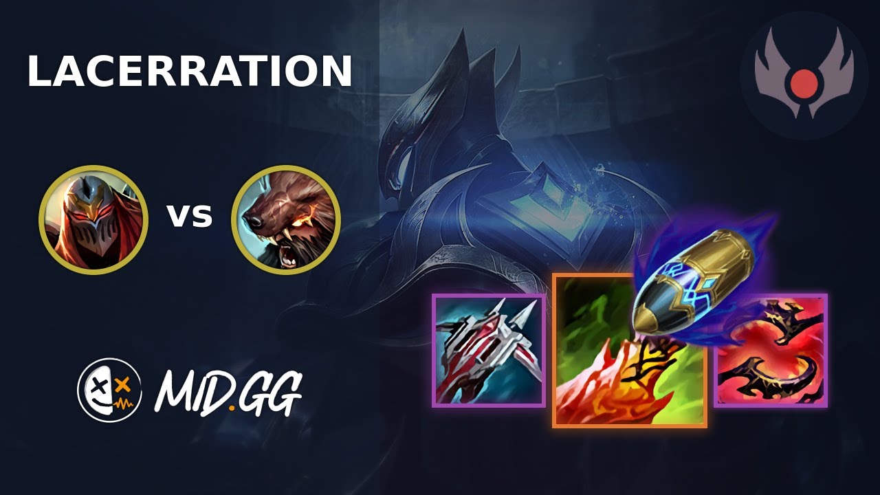 MID.GG: [ Lacerration ] Zed JUNGLE vs Udyr | NA GRANDMASTER | LOL Season 2026