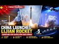 China Launches Lijian Rocket Carrying Five Satellites Into Space