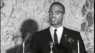 Bayard Rustin debates Malcolm X