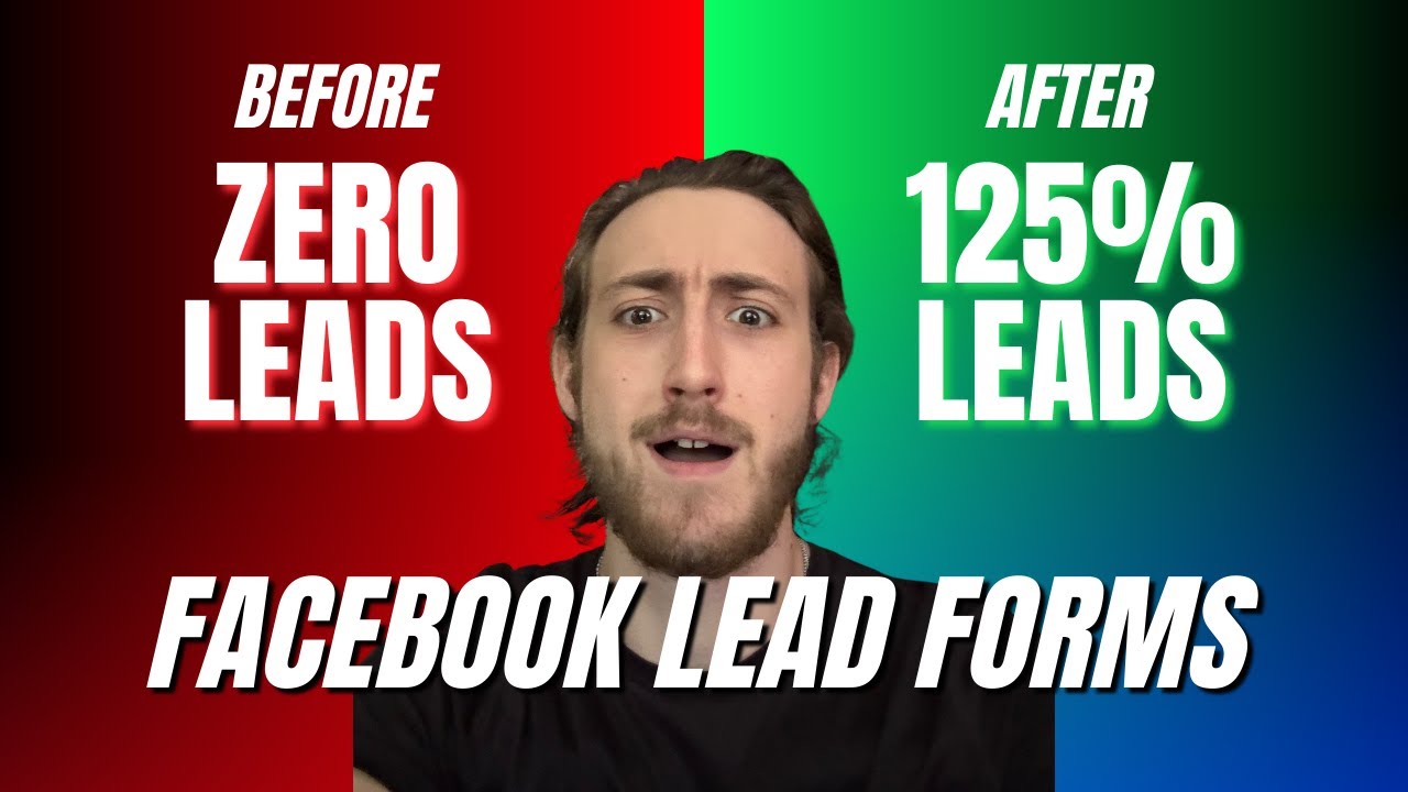 Creating EFFECTIVE Facebook Forms for Lead Generation
