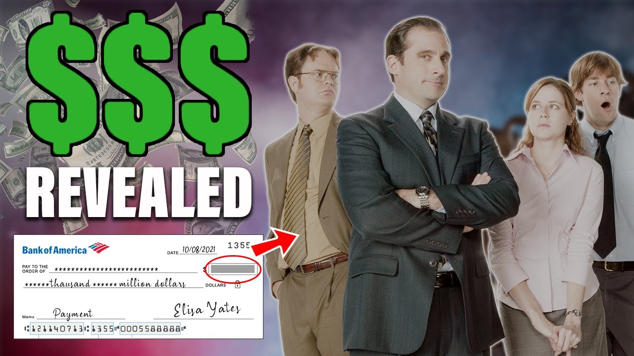 How Much Did The Office Cast Get Paid ? (Lowest to Highest Paid) - YouTube