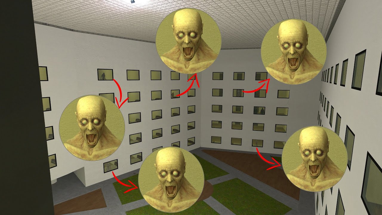 HOTEL FULL OF SCP-096? In Garry's Mod