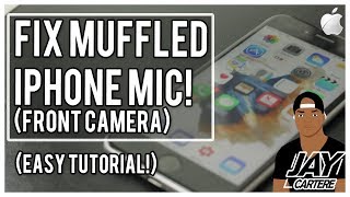 Learn how to fix an iphone muffled mic/how a mic in this filming
tutorial. if your front camera is and not wo...