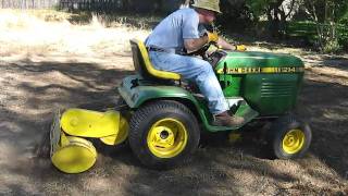 John Deere 214 with Model 31 Tiller