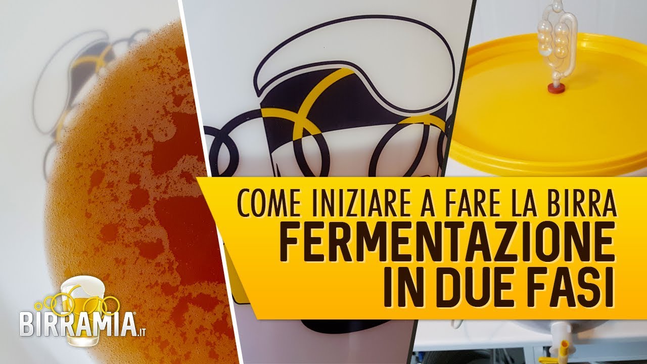 Come iniziare a fare la birra #5 - Fermentazione in 2 fasi 🍺 Birramia ...