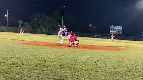 Josh Turk- C/o 2023- hitting the ball to right fie...