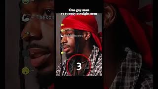 One gay man vs twenty straight men #gay #test #funny #fyp #LARRAY