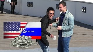 Продажа родины / USA vs. Russia Patriotism Experiment(Сколько стоит родина? Можно ли купить мнение о стране за деньги? Социальный эксперимент в России и Америке!..., 2016-02-22T17:56:11.000Z)