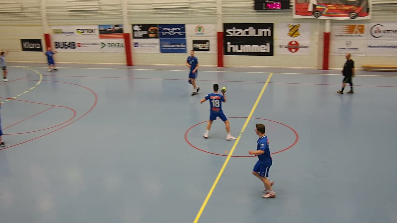 Parahandboll Eskilstuna vs IFK Tumba Gul 1:a halvlek, del 1