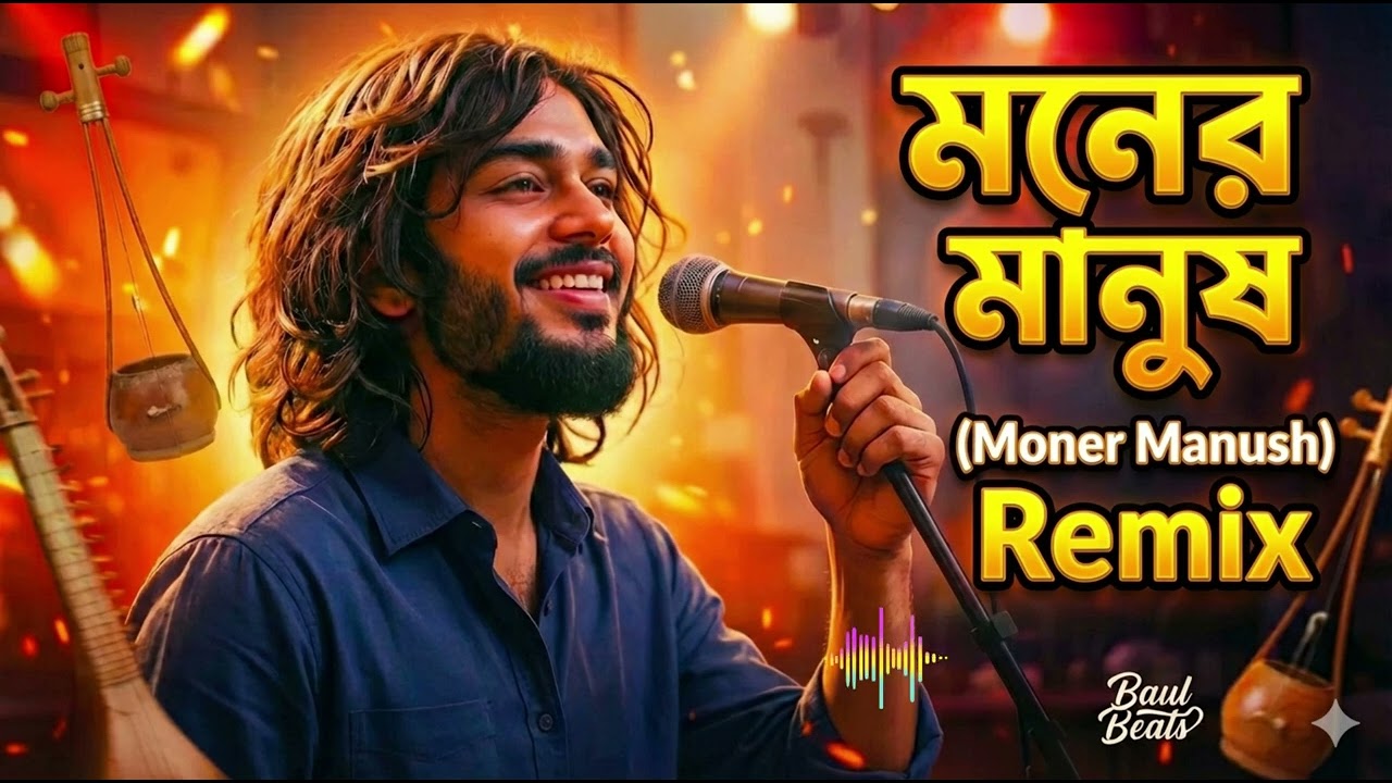 মনের মানুষ Moner Manush Remix - New Bangla Folk Fusion 2026 🇧🇩 The Future of Baul Music - Baul Beats