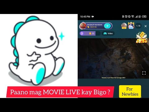 Paano mag Movie Live kay Bigo Live? | For newbies @AyianeOliveros