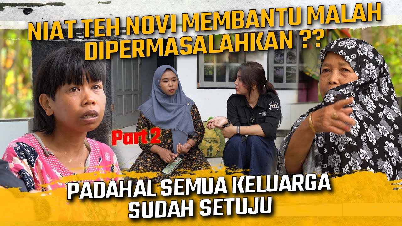 NIAT TEH NOVI MEMBANTU DISABILITAS INI KENAPA DI PERMASALAHKAN ?? PADAHAL MEREKA BUTUH BANTUAN ??