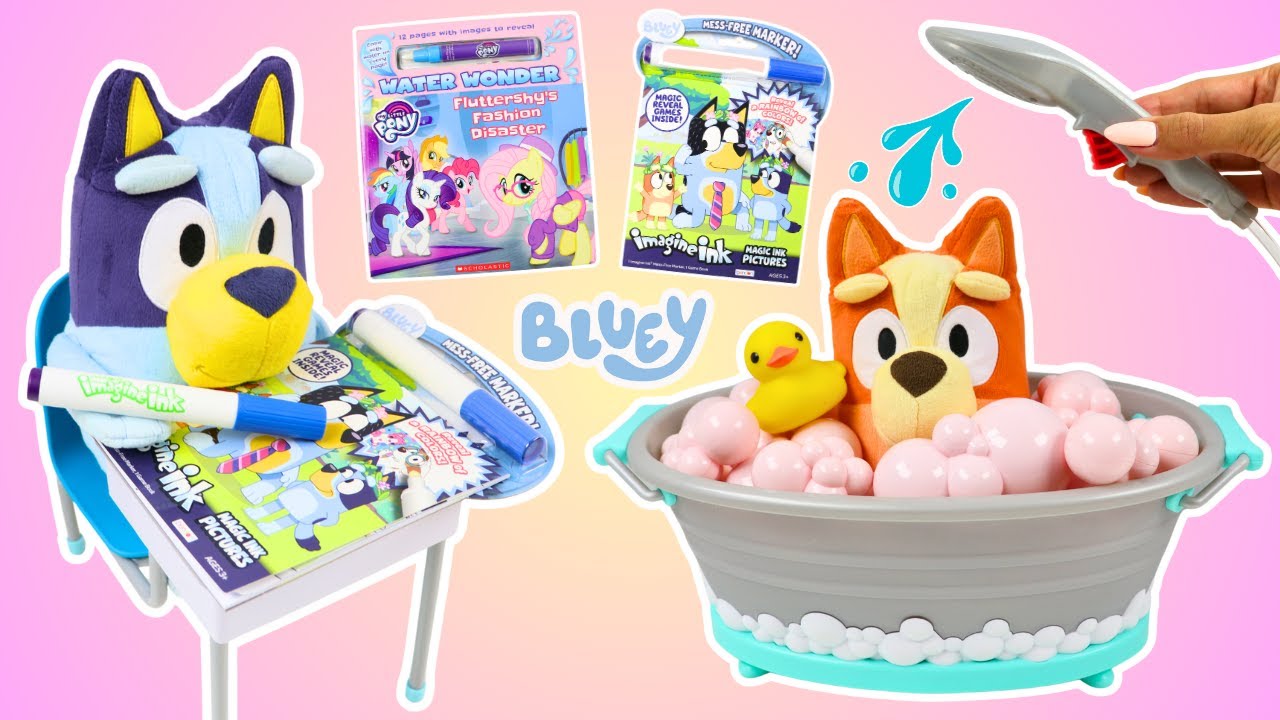 Bluey & Bingo's Bubble Bath Routine and Story Time! - YouTube
