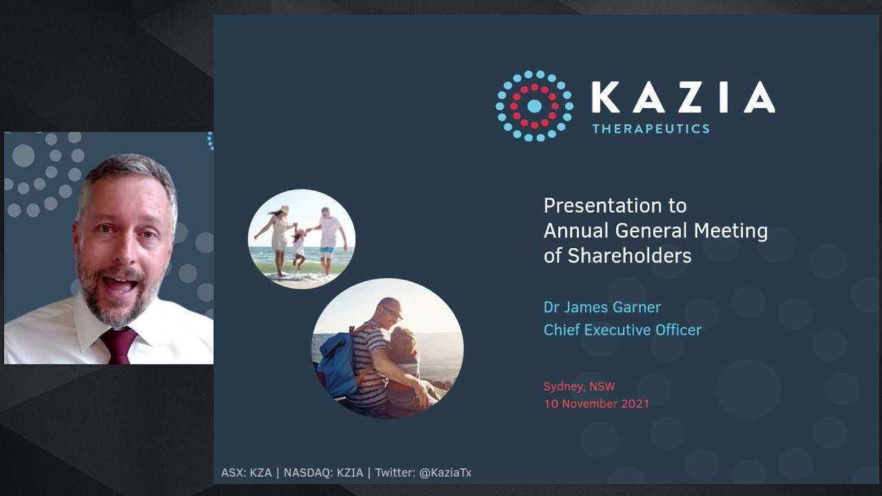 Kazia Therapeutics 2021 AGM