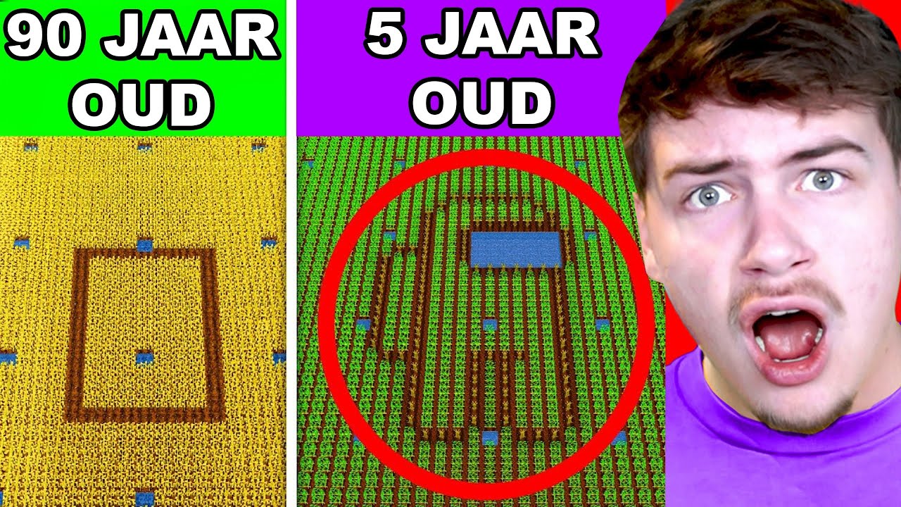 Minecraft Dingen Op Verschillende Leeftijden!