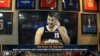 Play Of The Day: Nikola Jokic Hits Half Court Show At The Buzzer To End The 3rd Quarter | 11/25/25