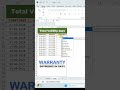 Calculate validity days and days left || calculate Expiry Days || #shorts