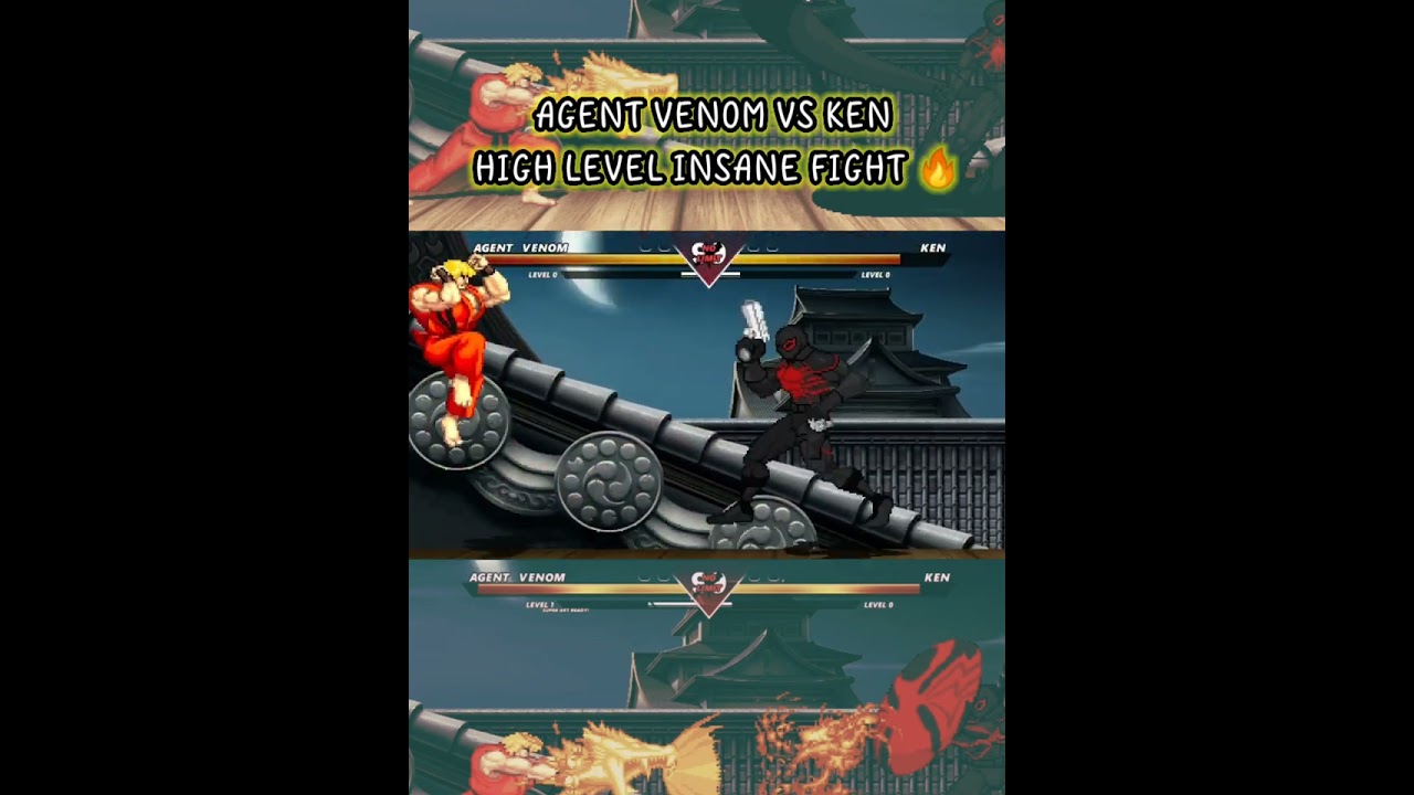 Agent Venom vs Ken - High level insane fight !