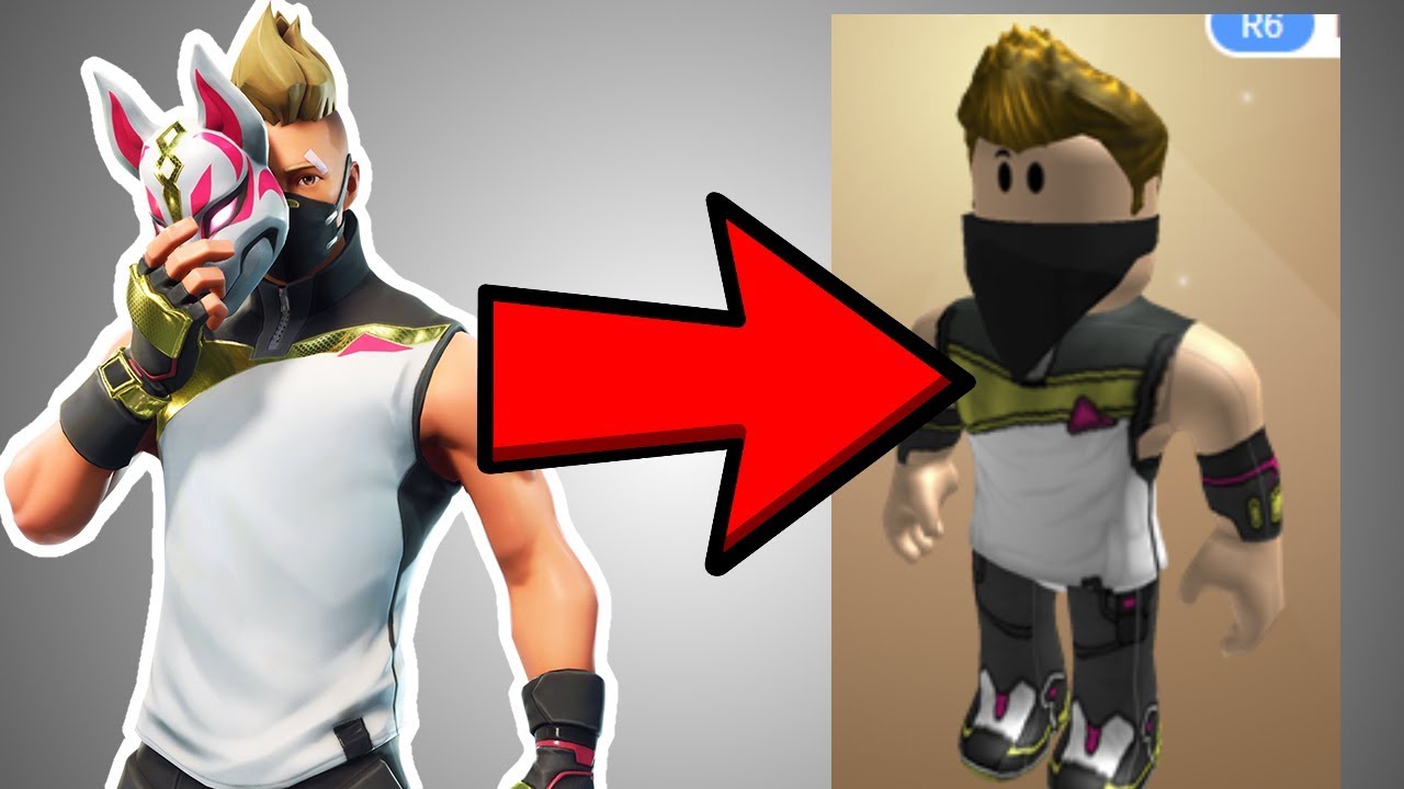 How To Make Your Roblox Avatar Drift From Fortnite Youtube