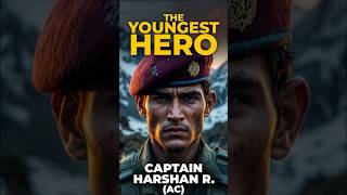 The Youngest Ashoka Chakra: Capt Harshan R 🇮🇳 2 PARA SF #indianarmy #jaihind