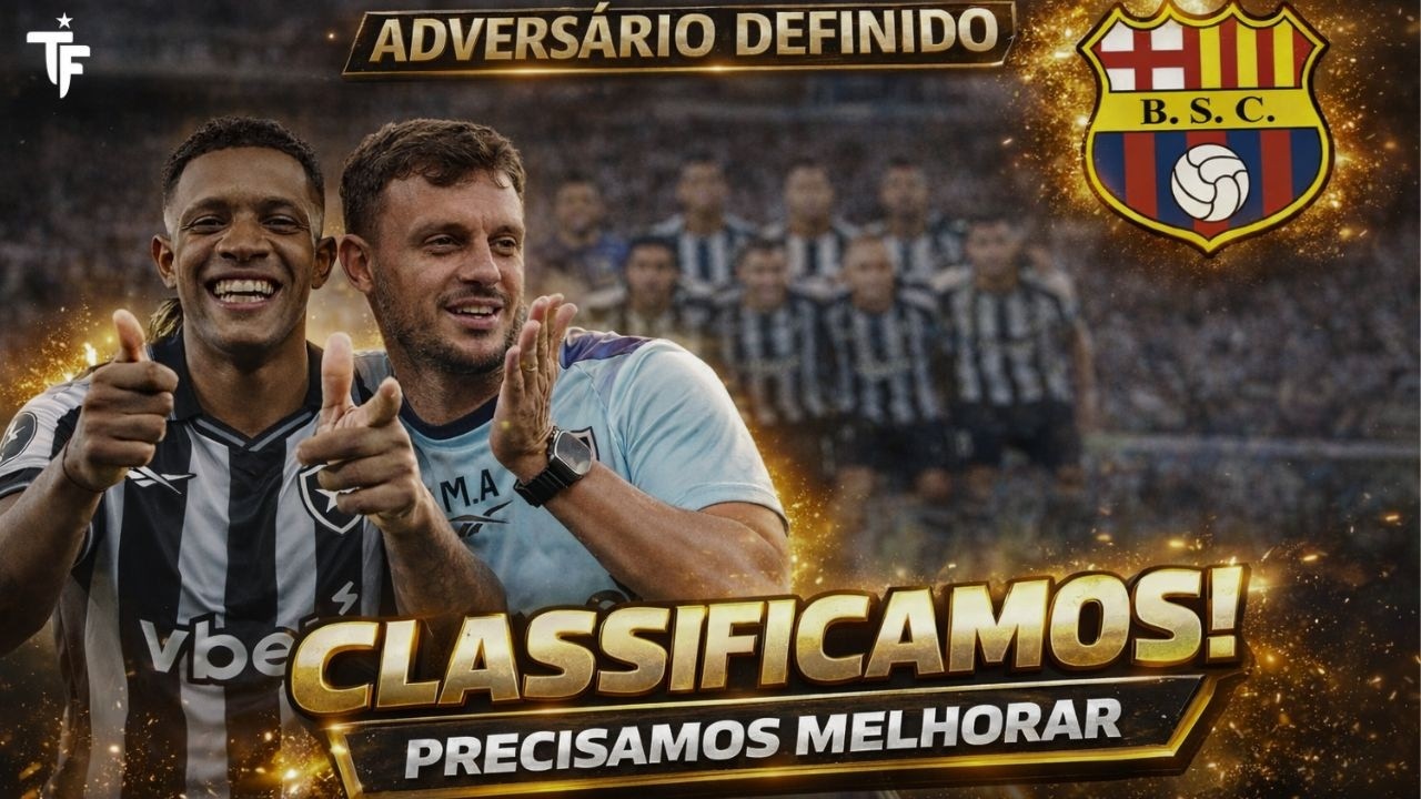 🚨BOTAFOGO ESTÁ CLASSIFICADO PARA A TERCEIRA FASE DA LIBERTADORES | ATUAÇÃO ABAIXO E PREOCUPANTE