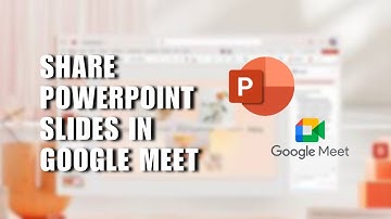 ⭐ FIX: How to Share Powerpoint Slides in Google Meet | NEW UPDATE