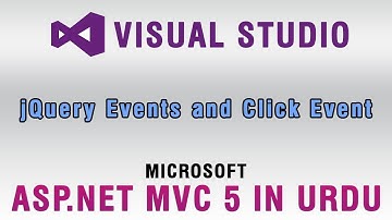 ASP.NET MVC 5 Tutorial In Urdu - jQuery Events & click Event