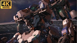 Armored Core 6 - Steel Haze Ortus Rusty Boss Fight [4K 60FPS] [PS5]