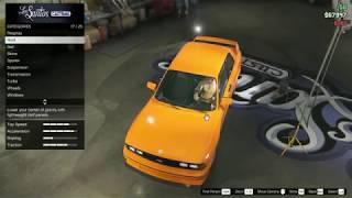 GTA 5 - picking up my brand new ubermacht sentinel classic, customization + test drive