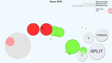 [200% music Volume] NOOB GETS DESTROYED BY POP-SPLITS | Blob.Io | Easy team destroy[ read desc ]