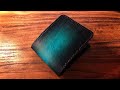 【Making ＆ Dyed】Bi-fold Wallet / No.14