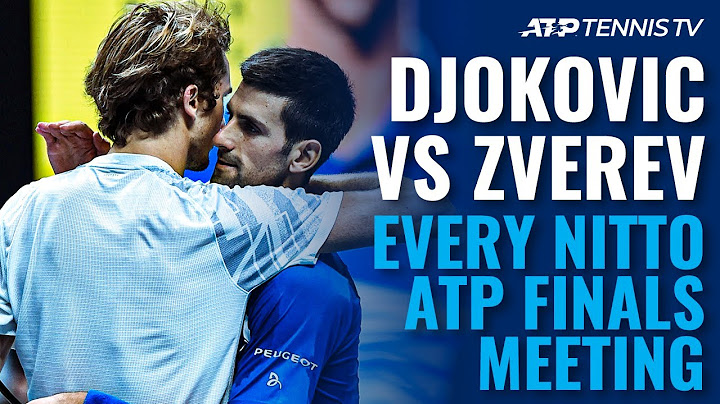 Novak Djokovic vs Alexander Zverev: Highlights Of Every Nitto ATP Finals Meeting (So Far) ⚡️