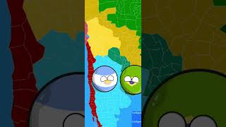 Espanha e Portugal quer colonizar o Brasil novamente parte final #paisesdelmundo#countryballs