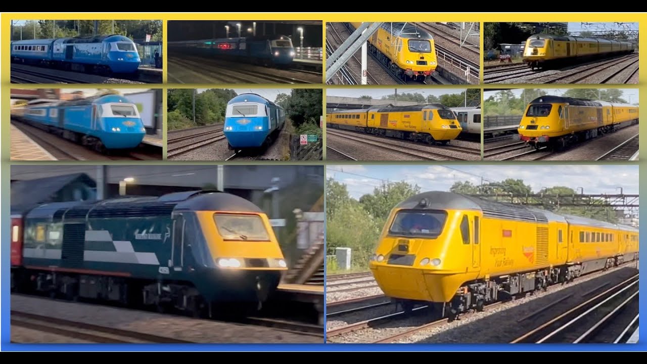 Class 43 HSTs in 2025 Compilation (Network Rail, Blue Pullman, 125 Group)