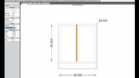 Cabinet Vision 2011 R1 Section Editor