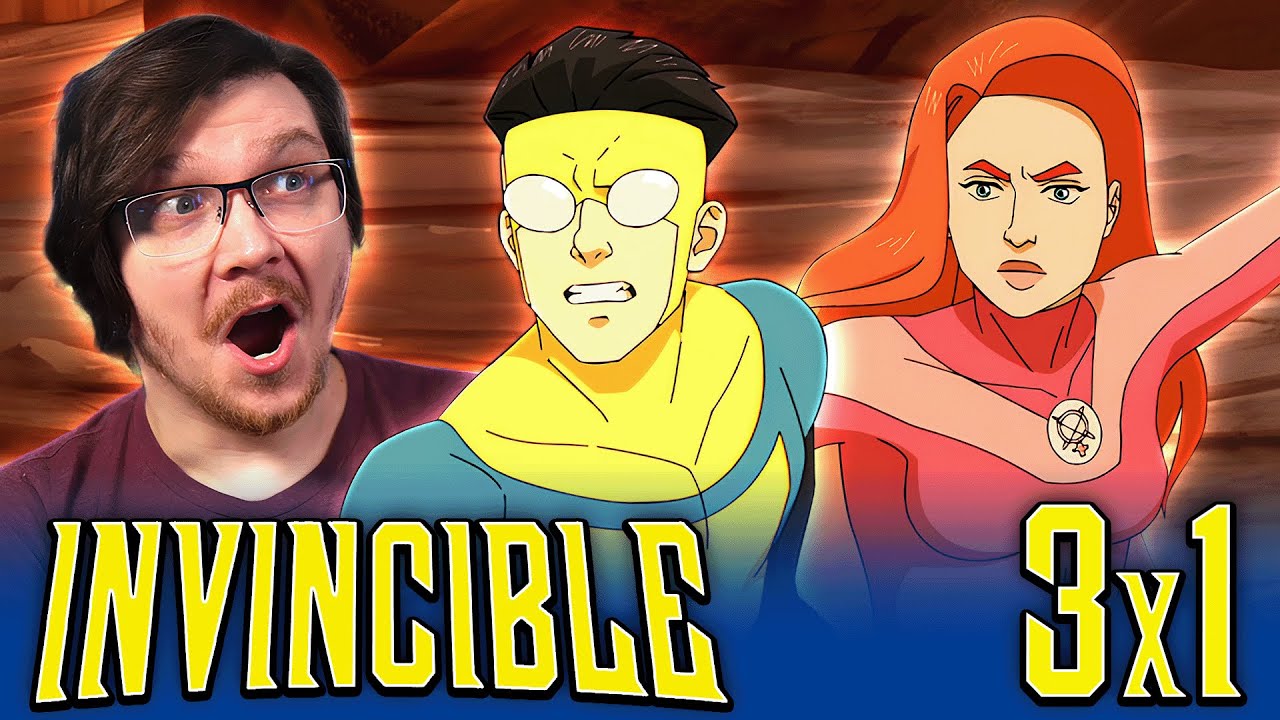 INVINCIBLE 3x1 REACTION | You're Not Laughing Now | Season 3 Premiere ...